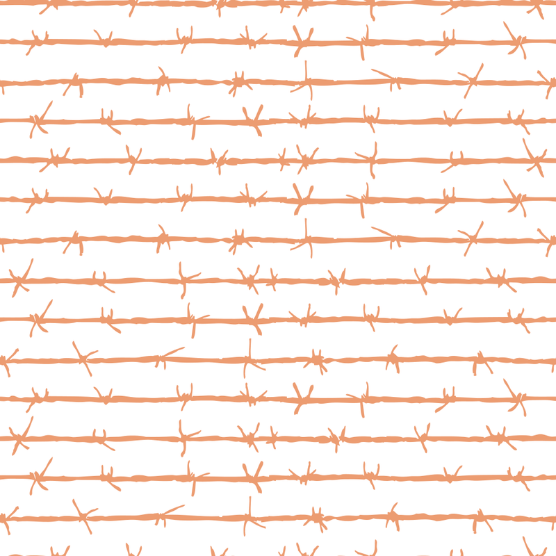 Barbed Wire Fabric - Copper River - ineedfabric.com