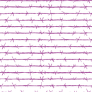 Barbed Wire Fabric - Soft Purple - ineedfabric.com