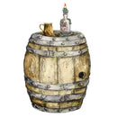 Barrel With Candle & Cup Fabric Panel - ineedfabric.com