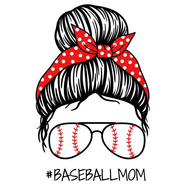 Baseball Mom Fabric Panel - ineedfabric.com