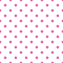 Bashful Pink Dots Fabric - White - ineedfabric.com