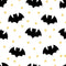 Bats & Stars Fabric - ineedfabric.com