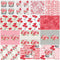 Be My Valentine Charm Pack - 13 Pieces - ineedfabric.com
