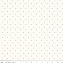 Bee Cross Stitch Fabric - Cloud/Jade - ineedfabric.com