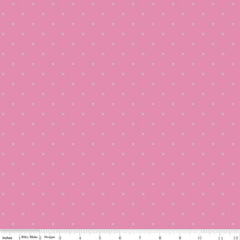 Bee Cross Stitch Fabric - Taffy - ineedfabric.com