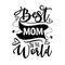 Best Mom In The World Fabric Panel - ineedfabric.com