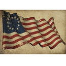 Betsy Ross Historic Flag Fabric Panel - 24" - ineedfabric.com