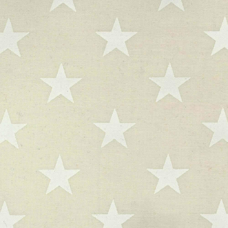 Big Stars Tone on Tone Fabric - White on Tint - ineedfabric.com