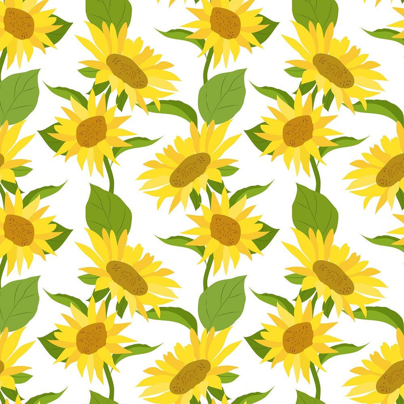 Big Sunflower Fabric - ineedfabric.com