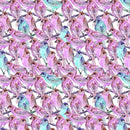 Birds Fabric - Purple - ineedfabric.com