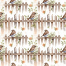Birds in the Garden Pattern 3 Fabric - ineedfabric.com