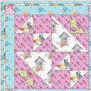 Birds of Beauty Quilt Kit - 70 1/2" x 70 1/2" - ineedfabric.com