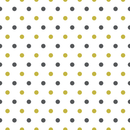 Black And Gold Polka Dots Fabric - ineedfabric.com