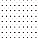 Black And Platinum Polka Dots Fabric - ineedfabric.com