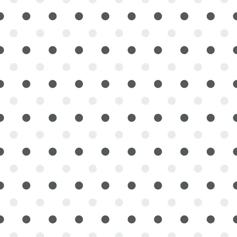 Black And Silver Polka Dots Fabric - ineedfabric.com