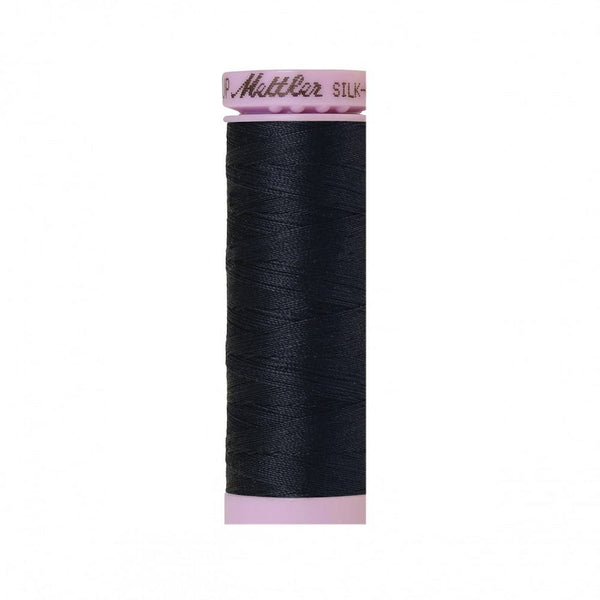 Black Iris Silk-Finish 50wt Solid Cotton Thread - 164yd - ineedfabric.com