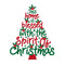 Blessed With Spirit Of Christmas Fabric Panel - White - ineedfabric.com