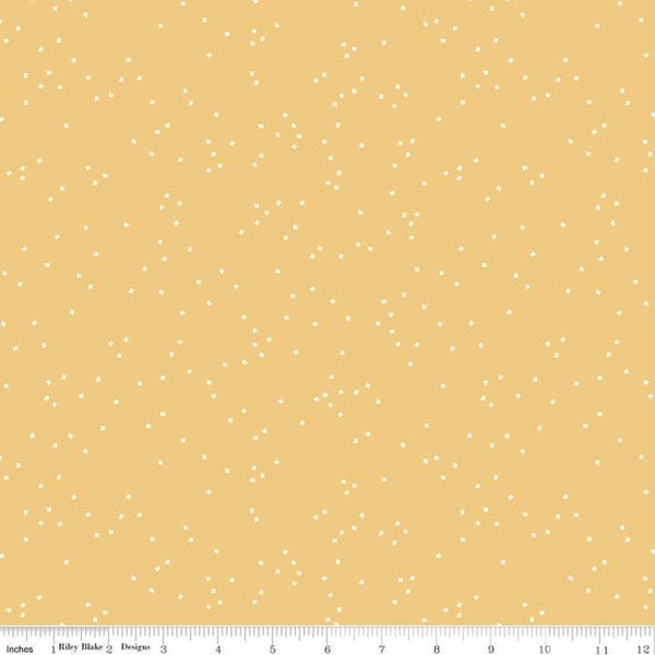 Blossom Fabric - Honey - ineedfabric.com