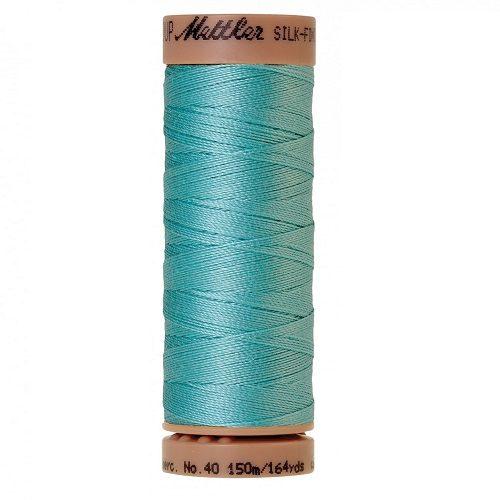 Blue Curacao 40wt Solid Cotton Thread 164yd - ineedfabric.com