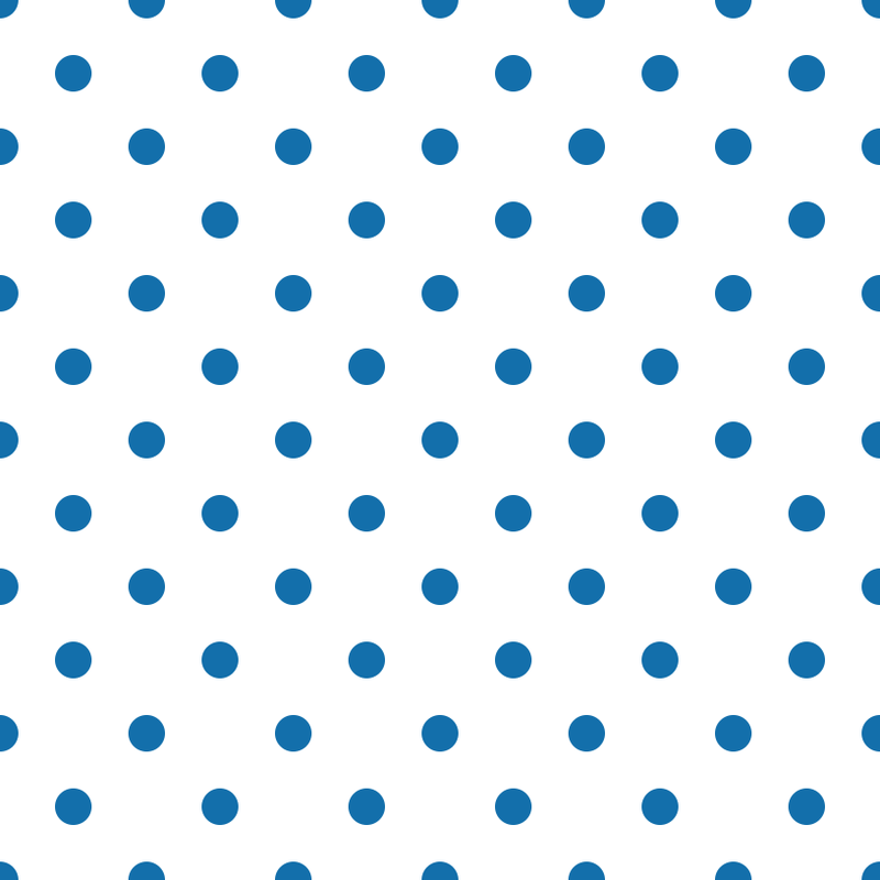 Blue Dots Fabric - White - ineedfabric.com