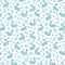 Blue Easter Bunny Fabric - ineedfabric.com