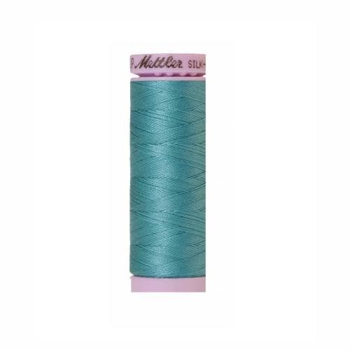 Blue Green Opal Silk-Finish 50wt Solid Cotton Thread - 164yd - ineedfabric.com