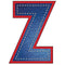 Blue Jean "Z" Fabric Panel - ineedfabric.com