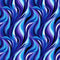 Blue & Purple Abstract Fabric - ineedfabric.com
