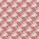 Blush Bouquets & Hearts Fabric - Pink - ineedfabric.com