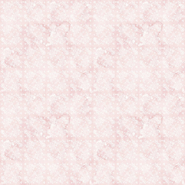 Blushing Lace Fabric - Pink - ineedfabric.com