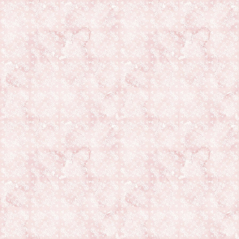 Blushing Lace Fabric - Pink - ineedfabric.com