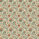 Bohemian Flowers Pattern 10 Fabric - ineedfabric.com