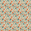 Bohemian Flowers Pattern 7 Fabric - ineedfabric.com