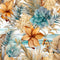 Boho Beach Botanical Variation 12 Fabric - ineedfabric.com