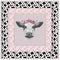 Boho Chic Rose Gold Cow Wall Hanging 42" x 42" - ineedfabric.com