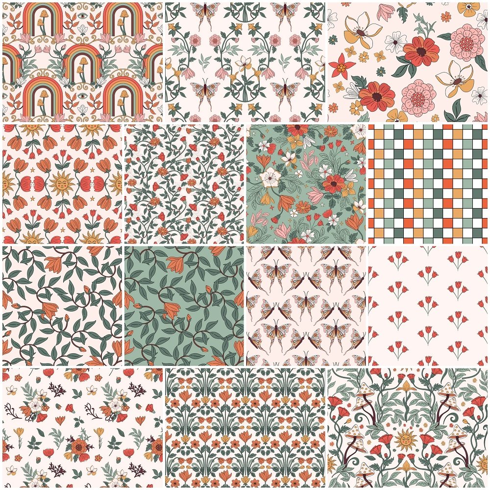 Boho Boo Fabric By The Yard