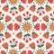 Boho Garden Pattern 5 Fabric - ineedfabric.com