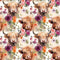 Boho Highland Cows 7 Fabric - ineedfabric.com