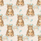 Boho Woodland Bears Fabric - Tan - ineedfabric.com