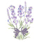 Bouquet Of Lavender Fabric Panel - ineedfabric.com