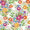 Bouquets of Wildflowers Fabric - ineedfabric.com