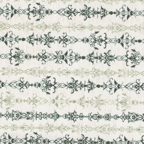 Bri's Home Damask Fabric - Hunter Green - ineedfabric.com