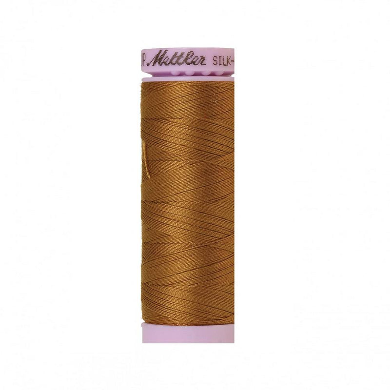 Bronze Brown Silk-Finish 50wt Solid Cotton Thread - 164yd - ineedfabric.com