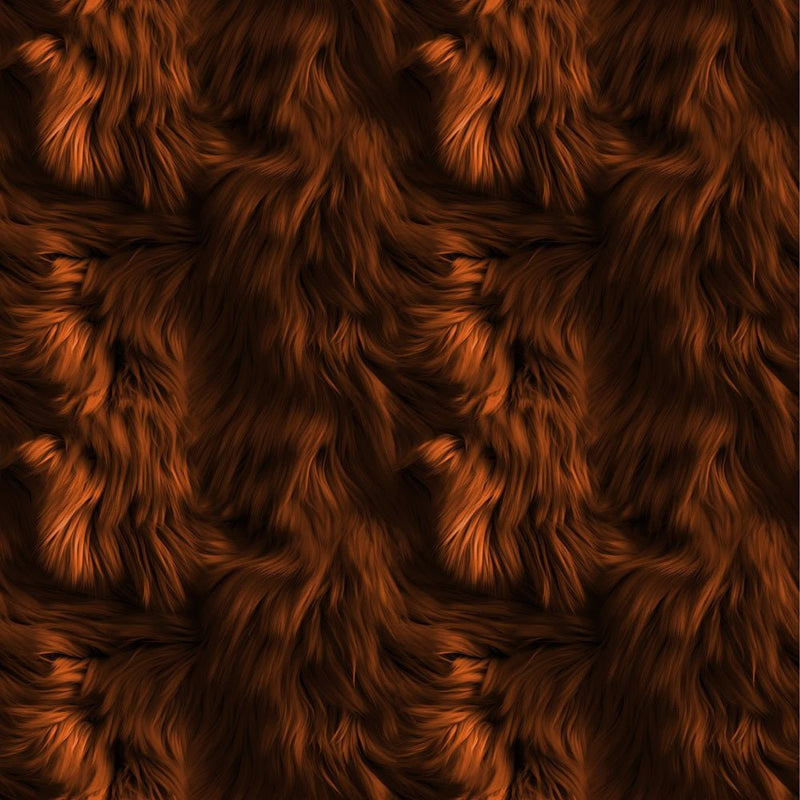 Brown Fur Fabric - ineedfabric.com