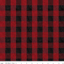 Buffalo Checkered Fabric - Red - ineedfabric.com
