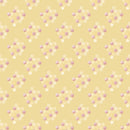 Bumble Bee Bear Honeycombs Fabric - Yellow - ineedfabric.com