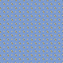 Bumble Bee Fabric - Blue - ineedfabric.com