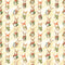 Bundled Up Bunny Fabric - ineedfabric.com