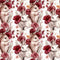 Bunnies & Floral Fabric - ineedfabric.com