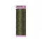 Burnt Olive Silk-Finish 50wt Solid Cotton Thread - 164yd - ineedfabric.com